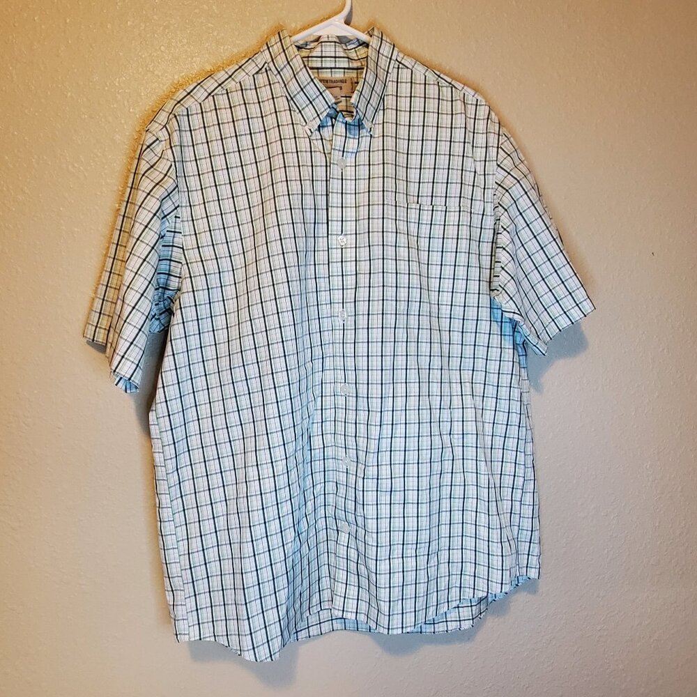 Mens Duluth Trading Co, Wrinkle Fighter, Relaxed Fit, Size L